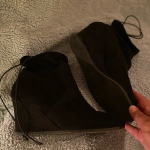 Bootie wedge - perfect for fall!